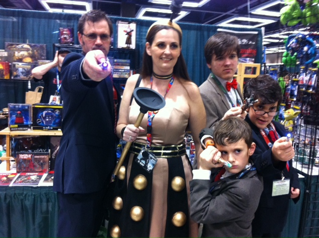 Took this in front of the Dreaming's booth. So awesome!